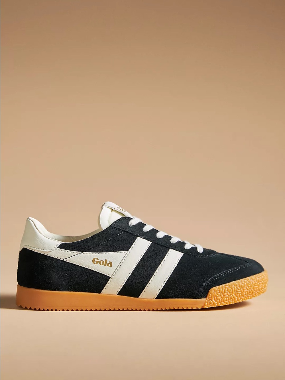 NEW Anthropologie Gola Elan Sneakers Black White Womens  Size 10.5 Shoes